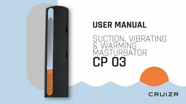 CRUIZR-CP03 Deluxe Vibrierender und saugender automatischer Masturbator mit – Bild 6