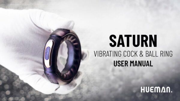 Hueman - Saturn Vibrierender Penis-/Hodenring – Bild 4